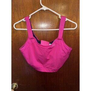 Brooks Womens Pink Sports Bra Size 38F Bra